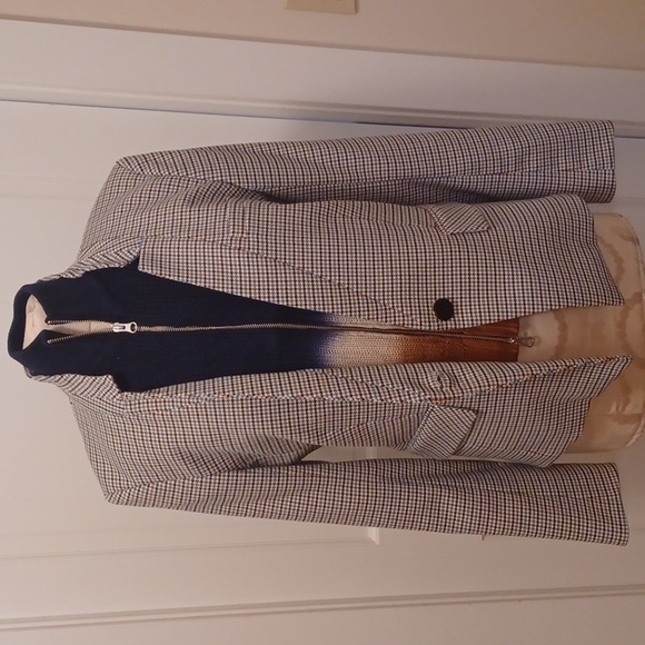 Veronica Beard Farley Houndstooth Dickey Jacket 10 EUC - Picture 13 of 15